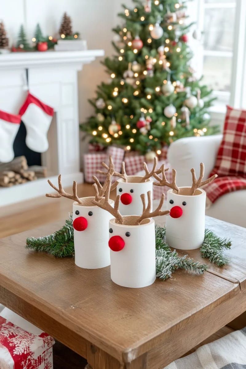 Ρούντολφ-από-ανακυκλώσιμα υλικά-