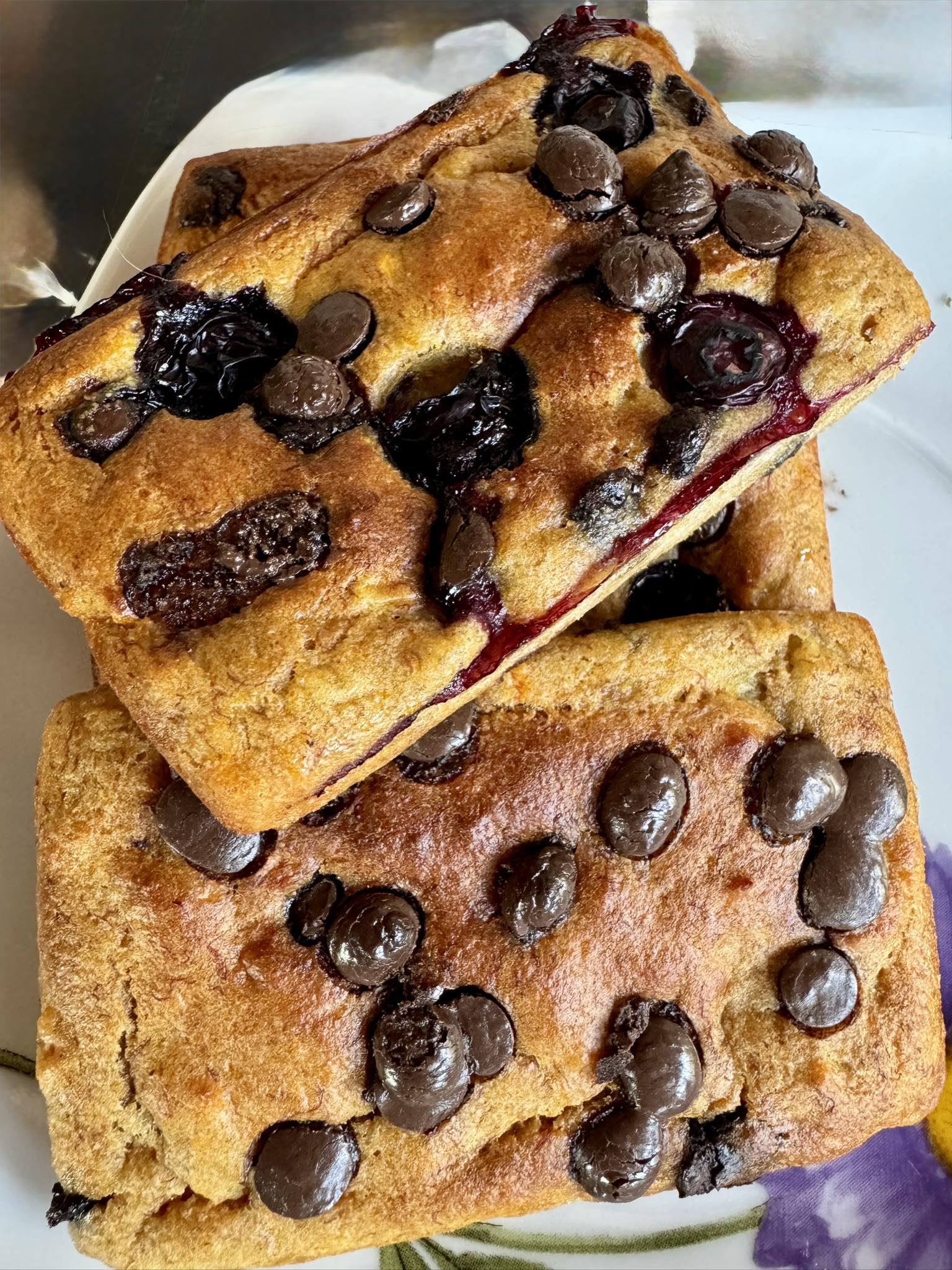 Κεκάκια βρώμης χωρίς ζάχαρη με μπανάνα και καρότο