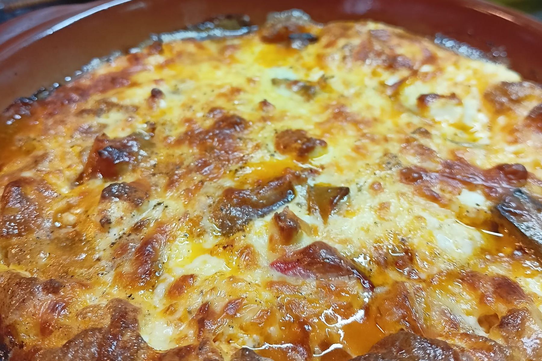 Ομελέτα με το μπριάμ που περίσσεψε