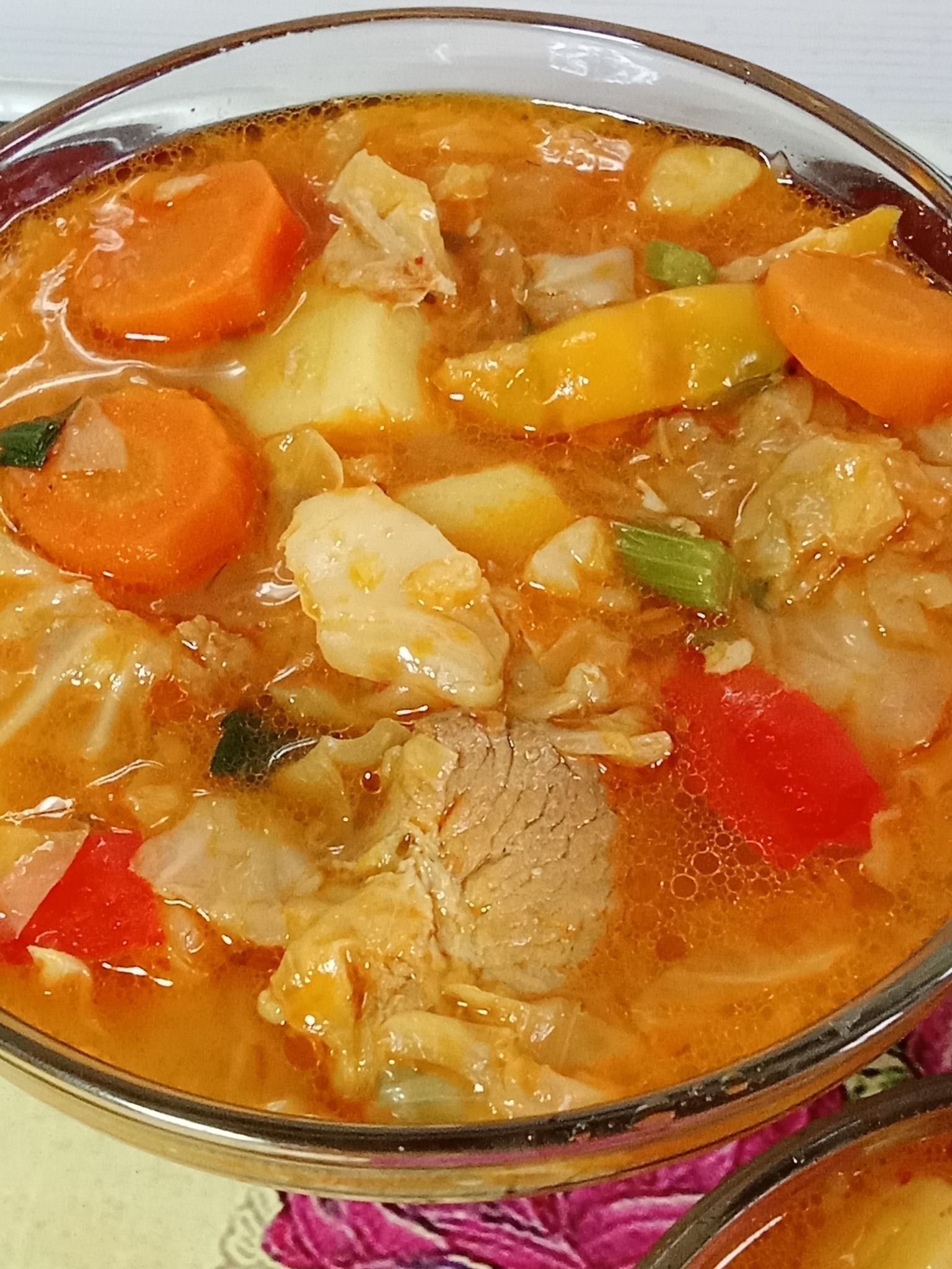 Ποντιακή σούπα-Μπορτς- Ποντιακή σούπα-Μπορτς-