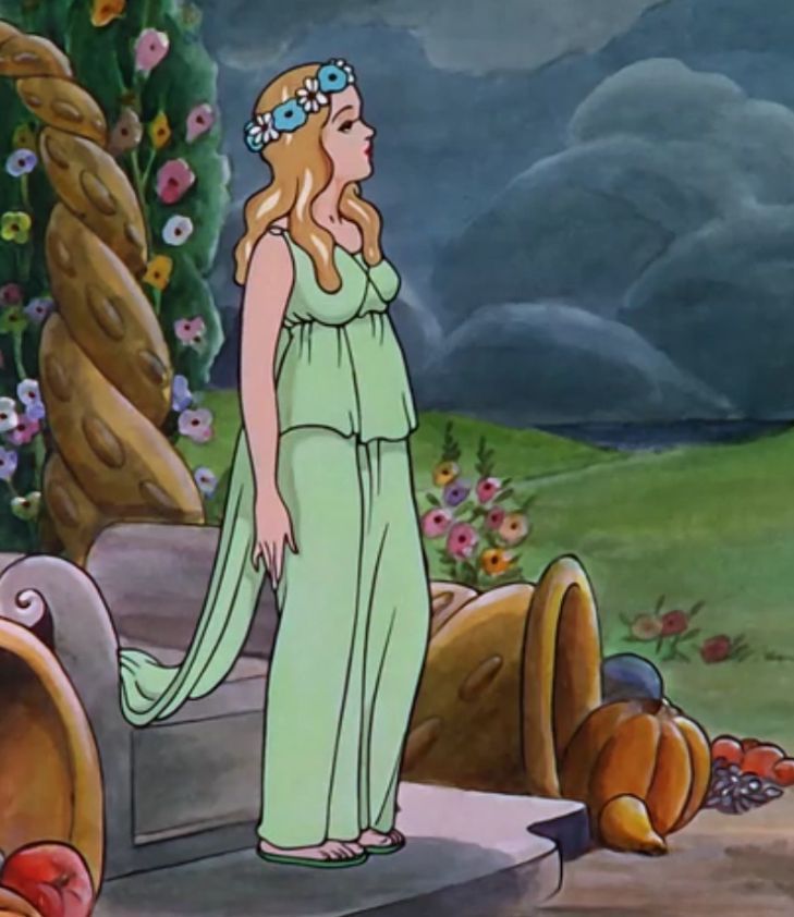 The Goddess of Spring-disney-