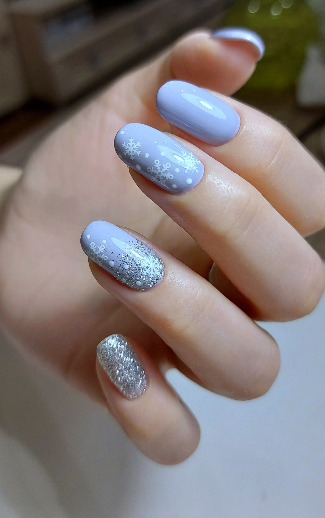 τασεις χριστουγεννα νυχια