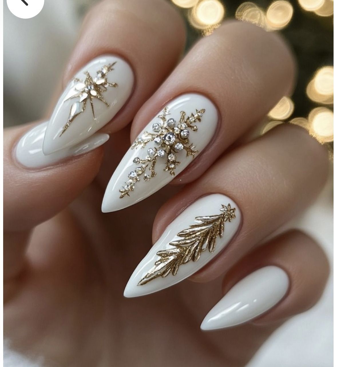 τασεις χριστουγεννα νυχια