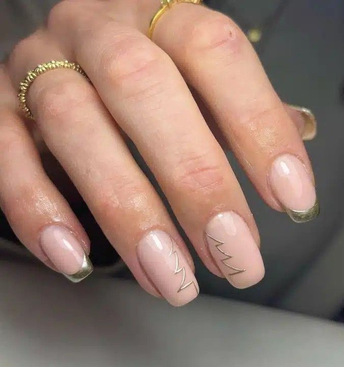 τασεις χριστουγεννα νυχια