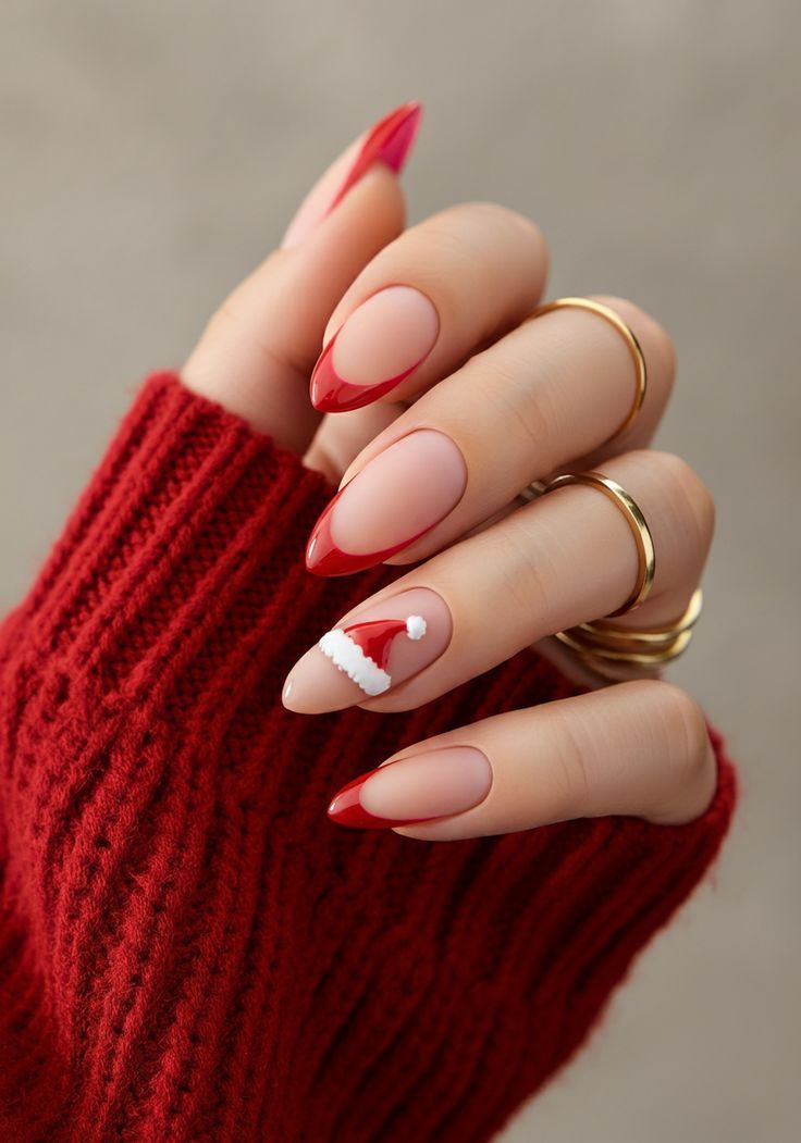 τασεις χριστουγεννα νυχια