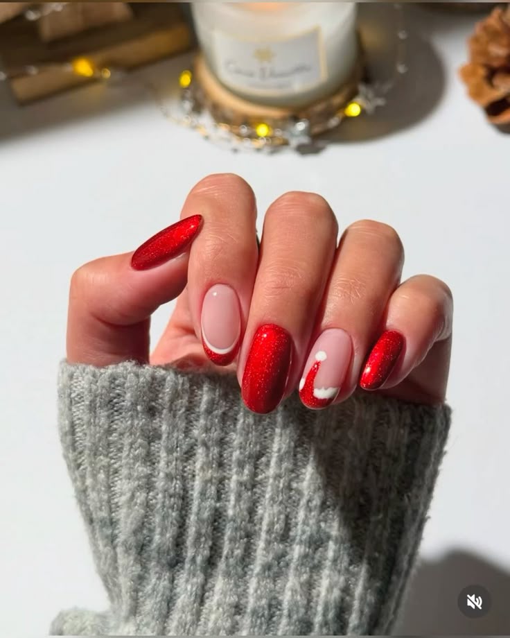 τασεις χριστουγεννα νυχια