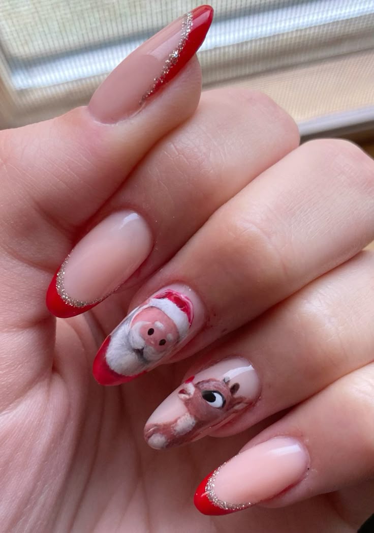 τασεις χριστουγεννα νυχια