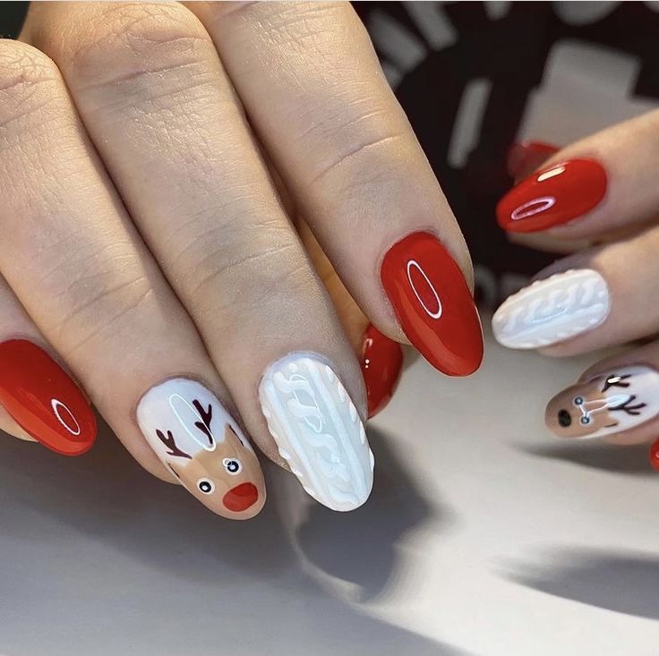 τασεις χριστουγεννα νυχια