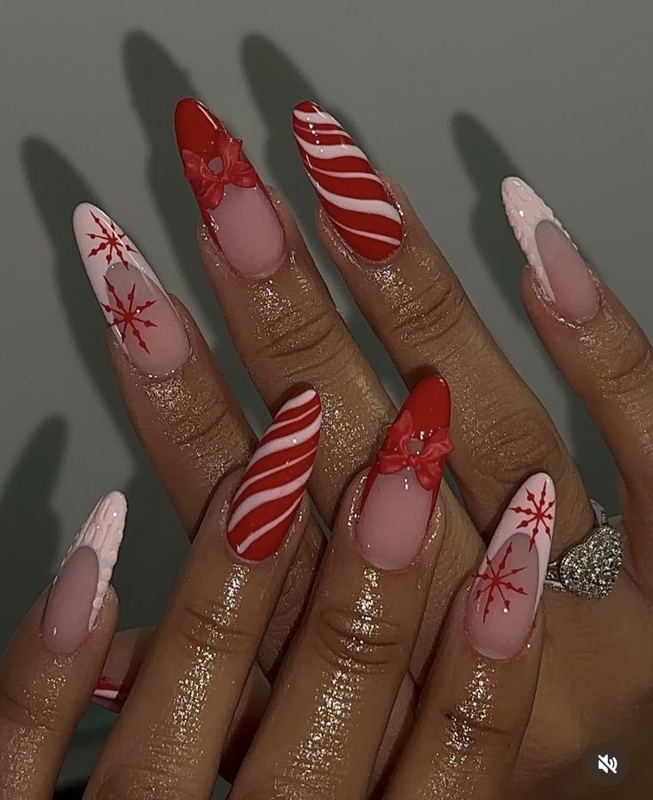 τασεις χριστουγεννα νυχια