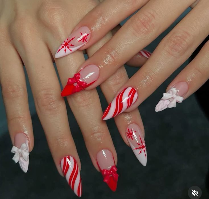 τασεις χριστουγεννα νυχια