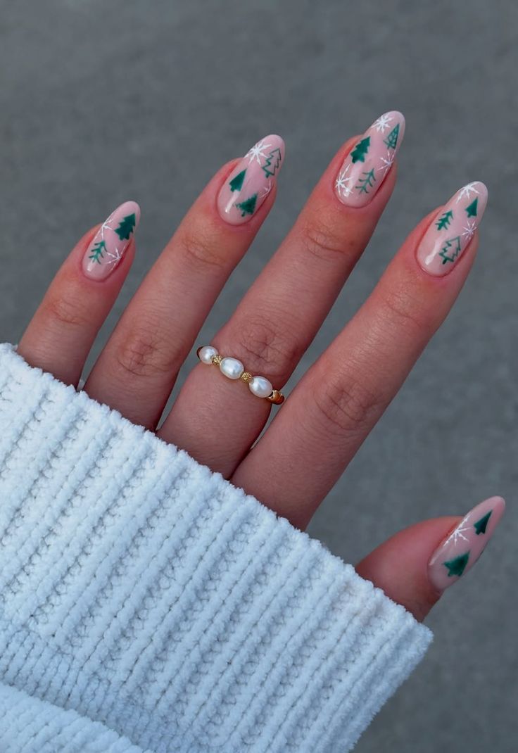 τασεις χριστουγεννα νυχια