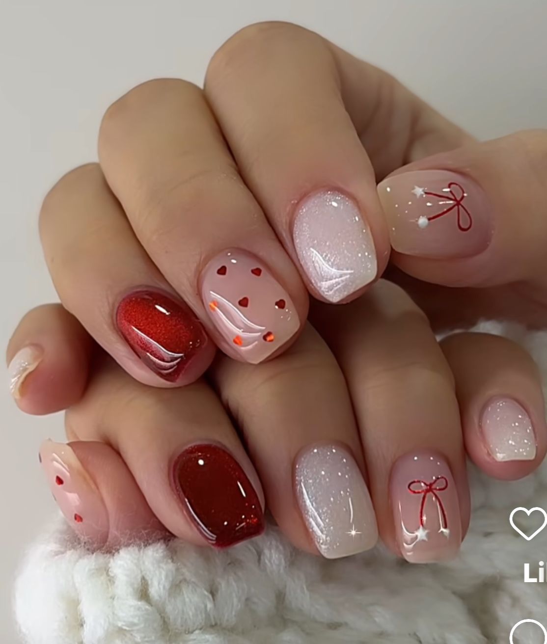 τασεις χριστουγεννα νυχια