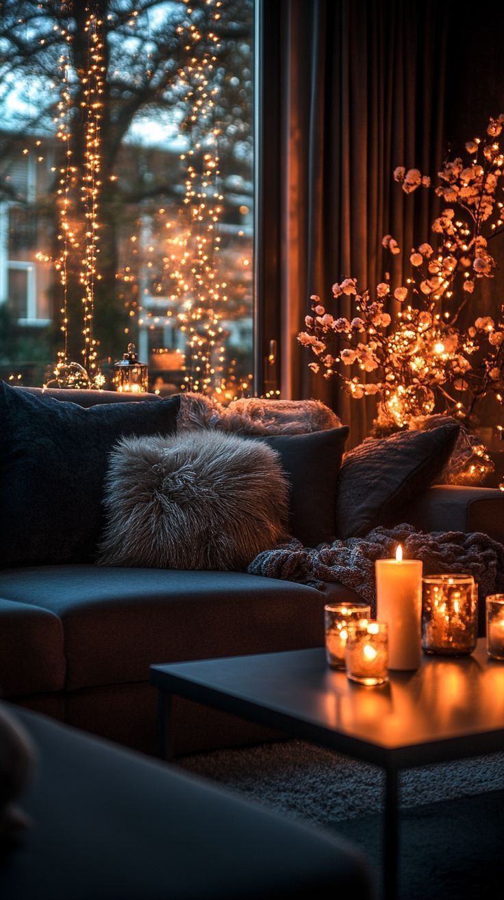 Τάσεις για χριστουγεννιάτικη διακόσμηση σαλονιού 2025: