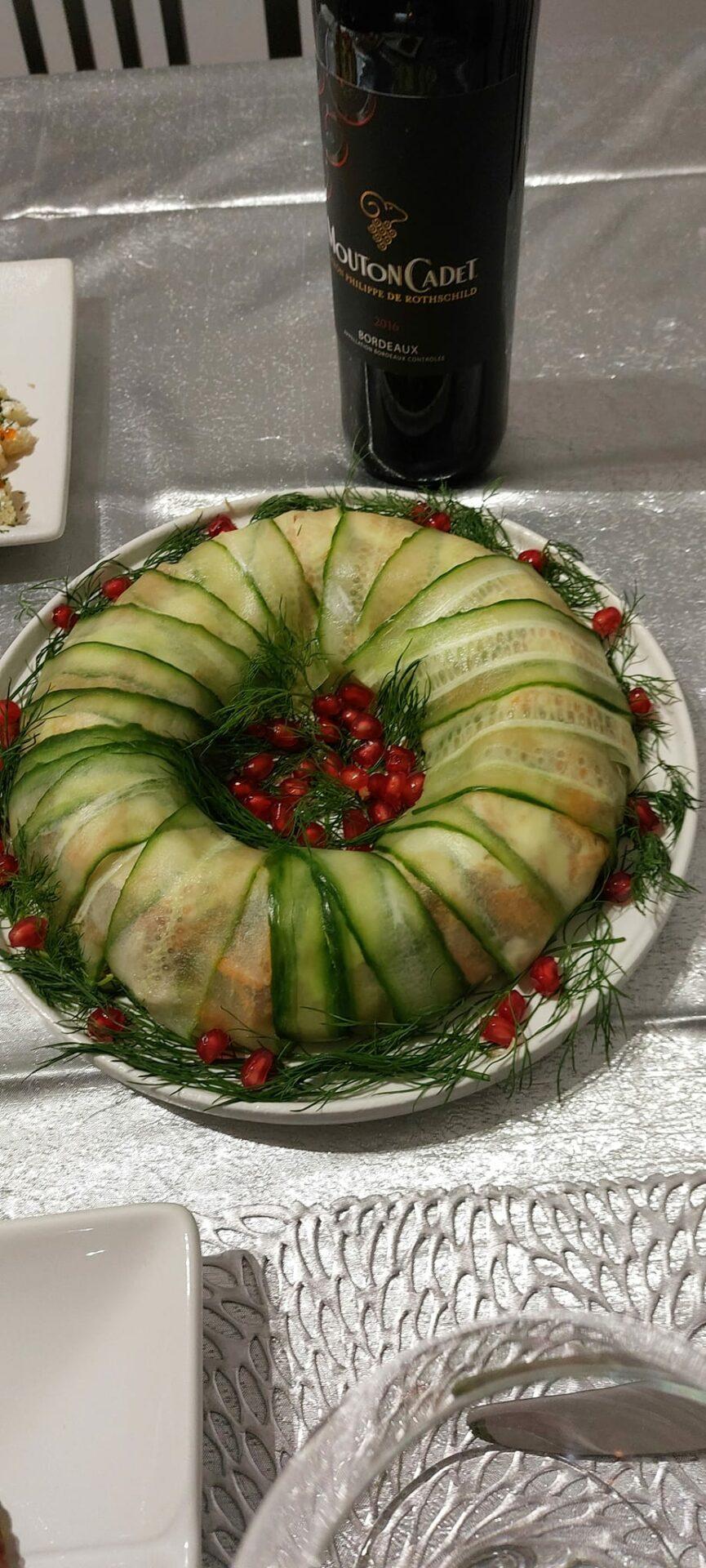 χριστουγεννιάτικη-σαλάτα-στεφάνι-