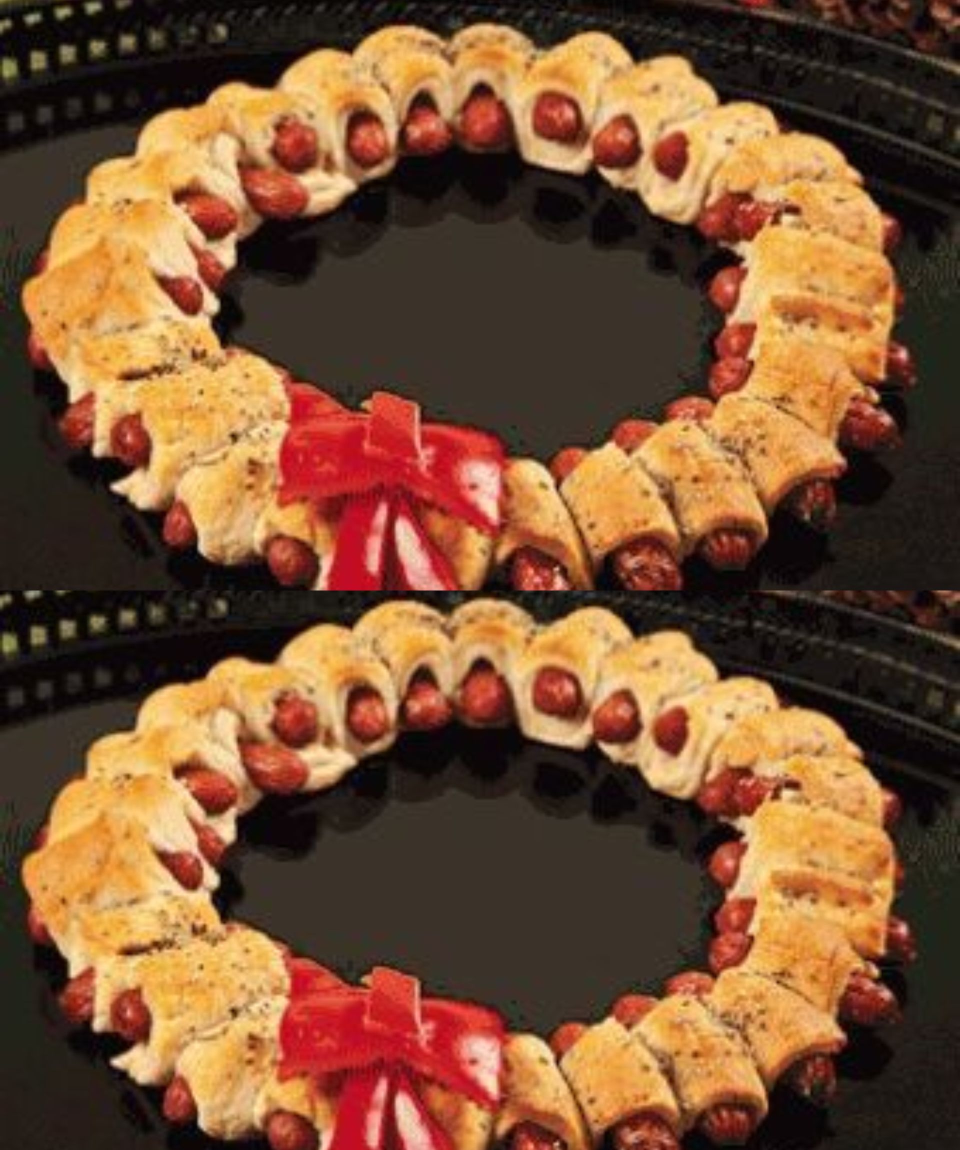 χριστουγεννιάτικο-στεφάνι-με-λουκάνικα- χριστουγεννιάτικο-στεφάνι-με-λουκάνικα-