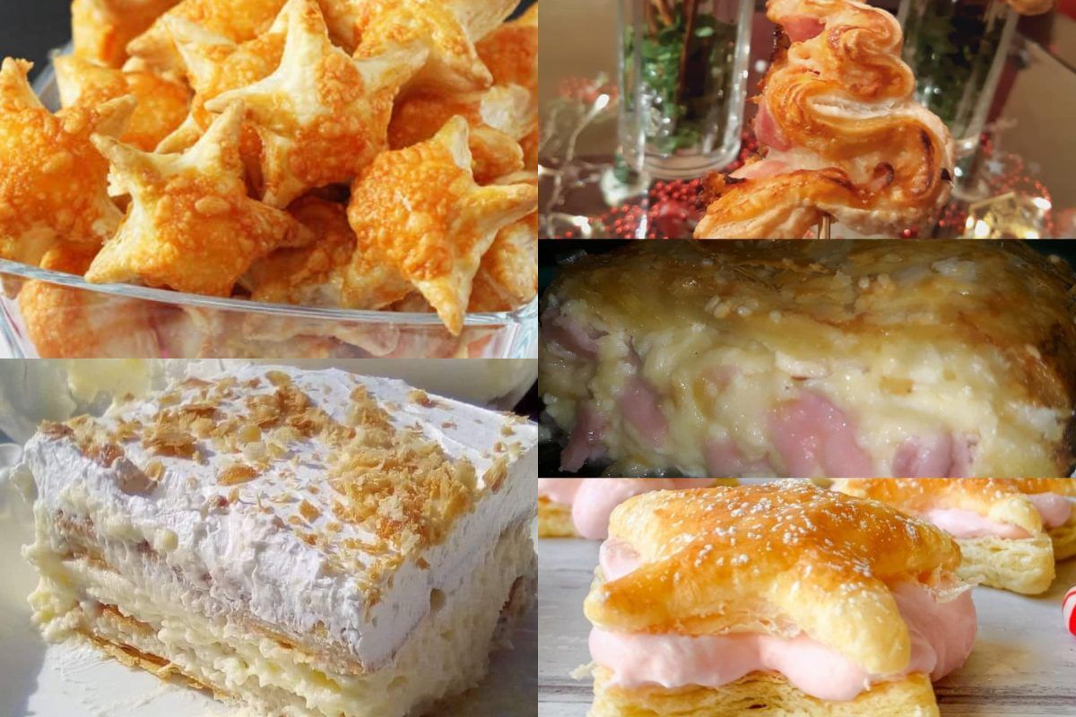 25 χριστουγεννιάτικες συνταγές με φύλλο κουρού ή σφολιάτα