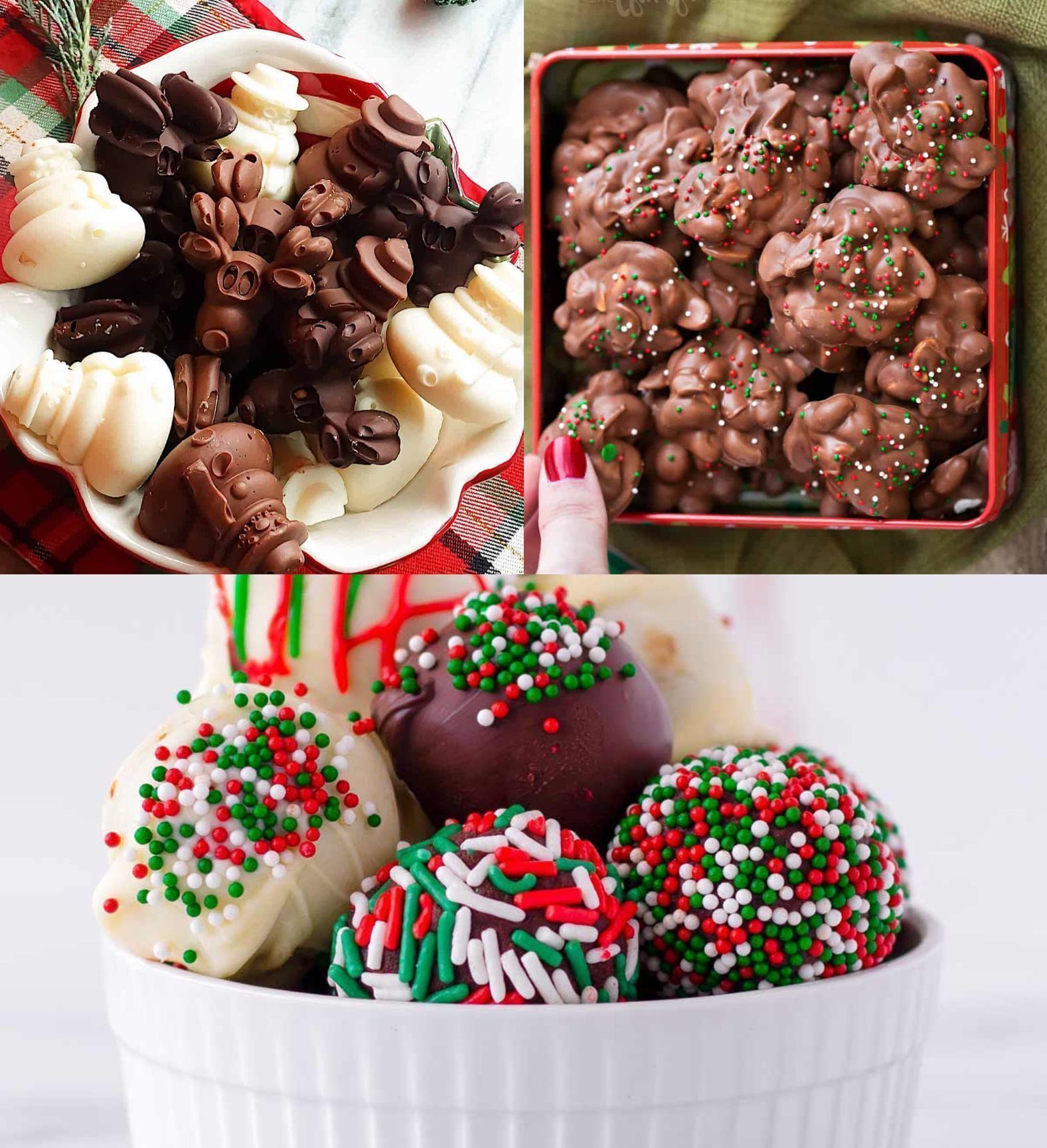 30 Συνταγές για Χριστουγεννιάτικα σοκολατάκια