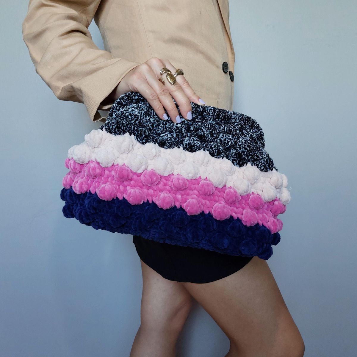 τρίχρωμη-γυναικεία-τσάντα-φάκελος- τρίχρωμη-γυναικεία-τσάντα-φάκελος-