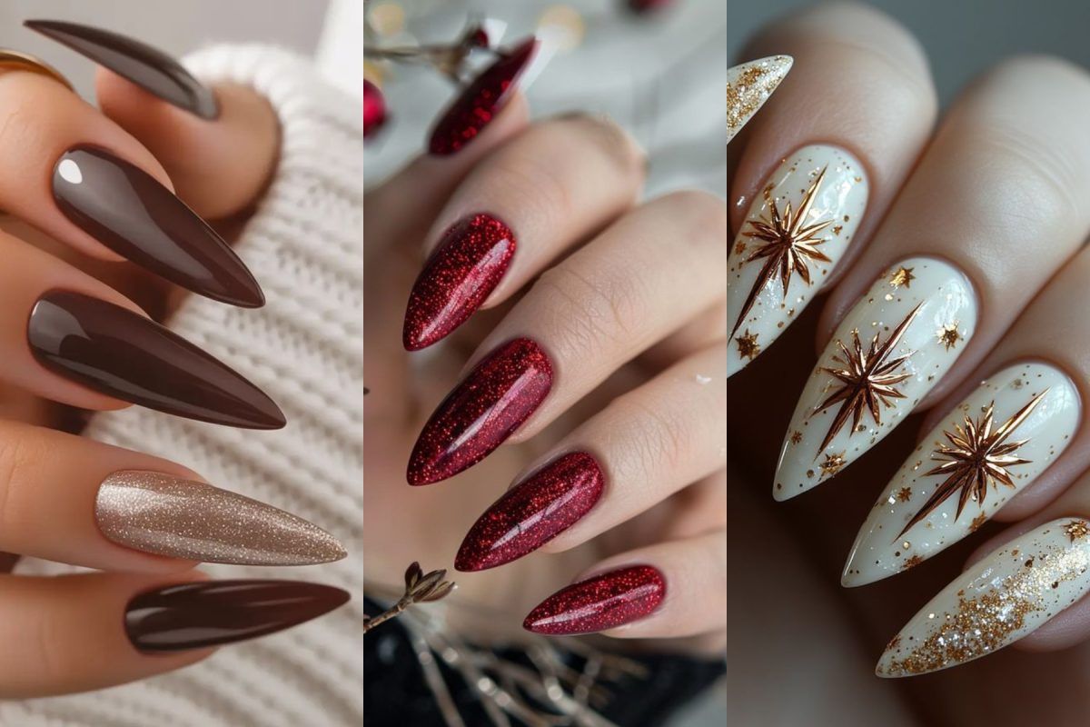 Christmas nails: Οι 20 καλύτερες ιδέες για τις φετινές Γιορτές