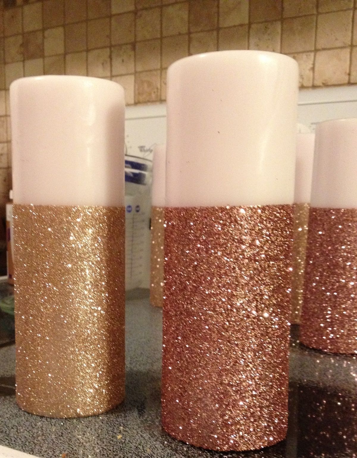 χριστουγεννιάτικα-κεριά-με-χρυσό γκλίτερ- χριστουγεννιάτικα-κεριά-με-χρυσό γκλίτερ-