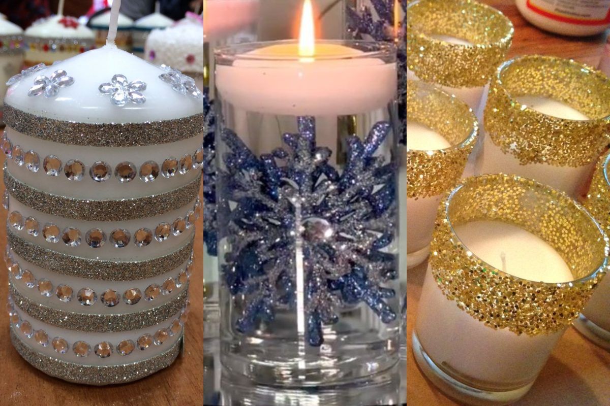 ιδέες-για-diy-χριστουγεννιάτικα κεριά-