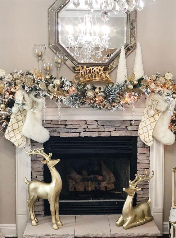 Χριστούγεννα 2025: Oι τάσεις Χριστουγεννιάτικης διακόσμησης για το τζάκι