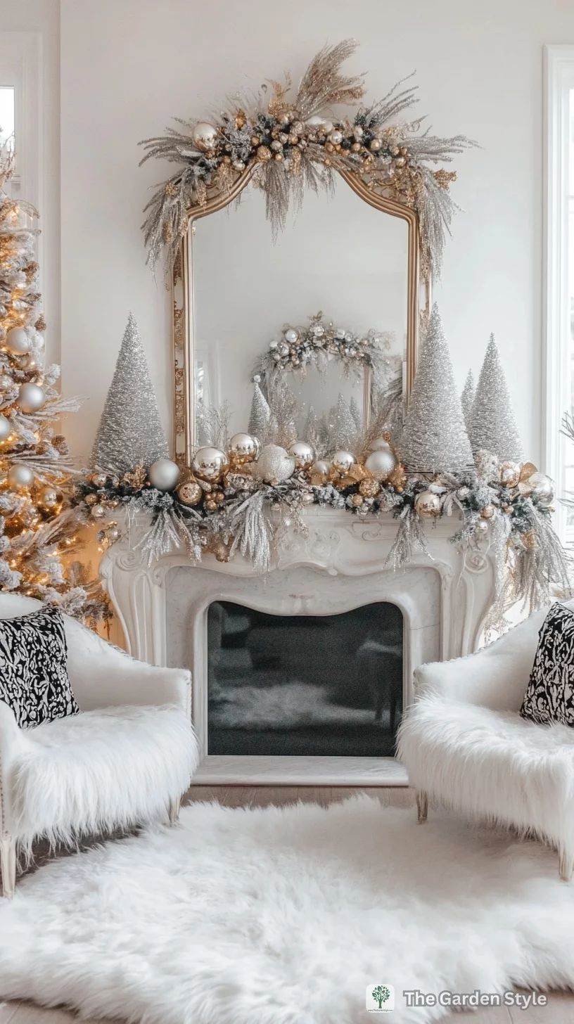 Χριστούγεννα 2025: Oι τάσεις Χριστουγεννιάτικης διακόσμησης για το τζάκι