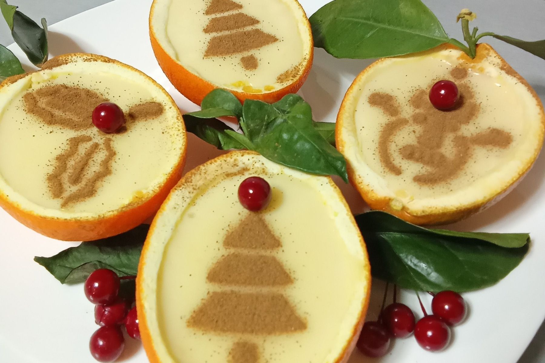 Χριστουγεννιάτικο επιδόρπιο: Κρέμα πορτοκαλιού