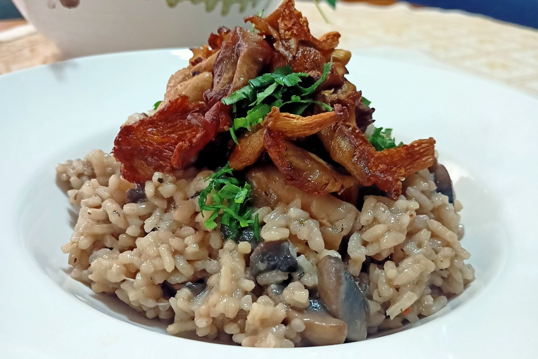 χριστουγεννιάτικο-ριζότο-με-μανιτάρια-