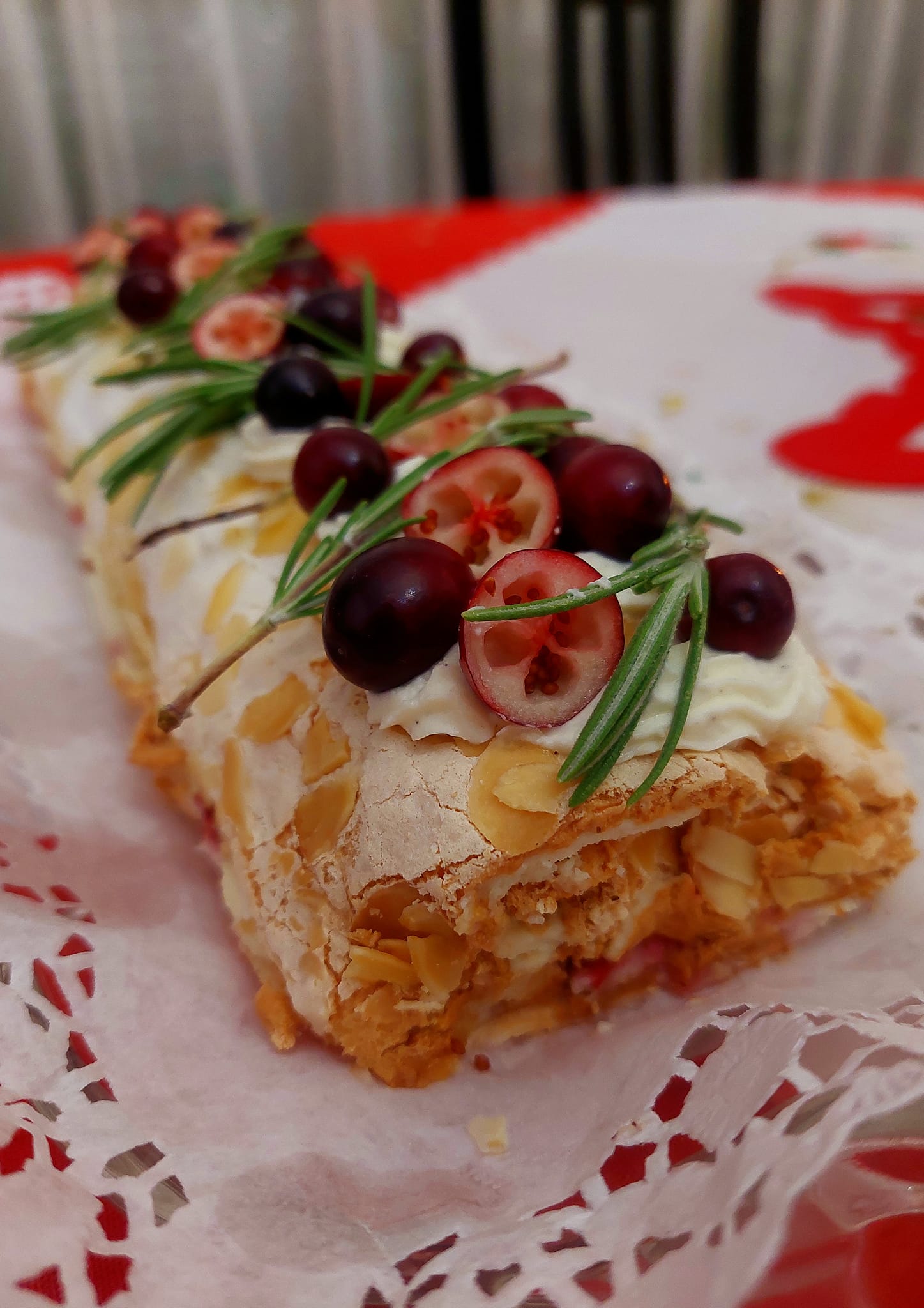 Χριστουγεννιάτικος κορμός κεράσι