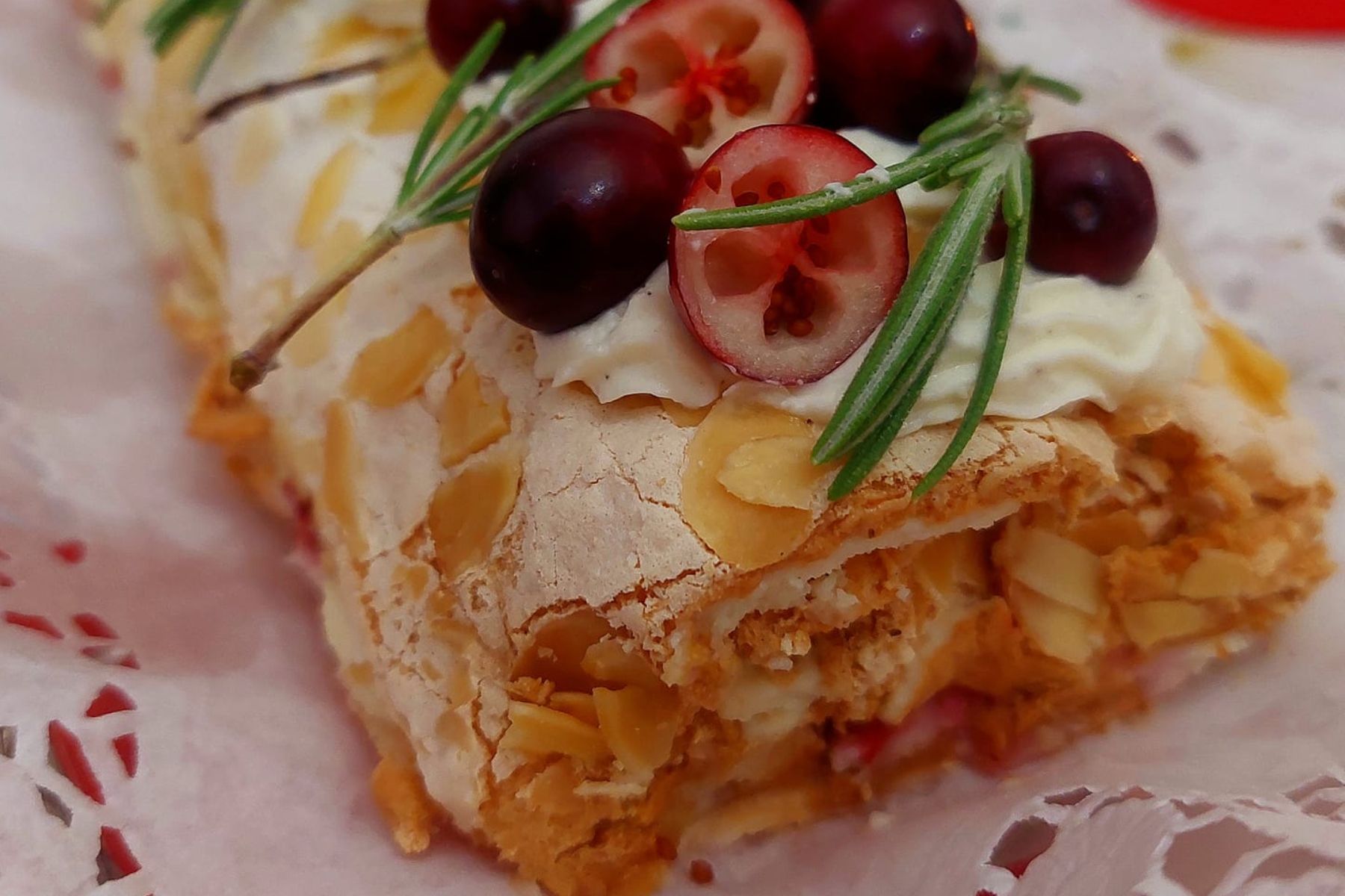 Χριστουγεννιάτικος κορμός κεράσι