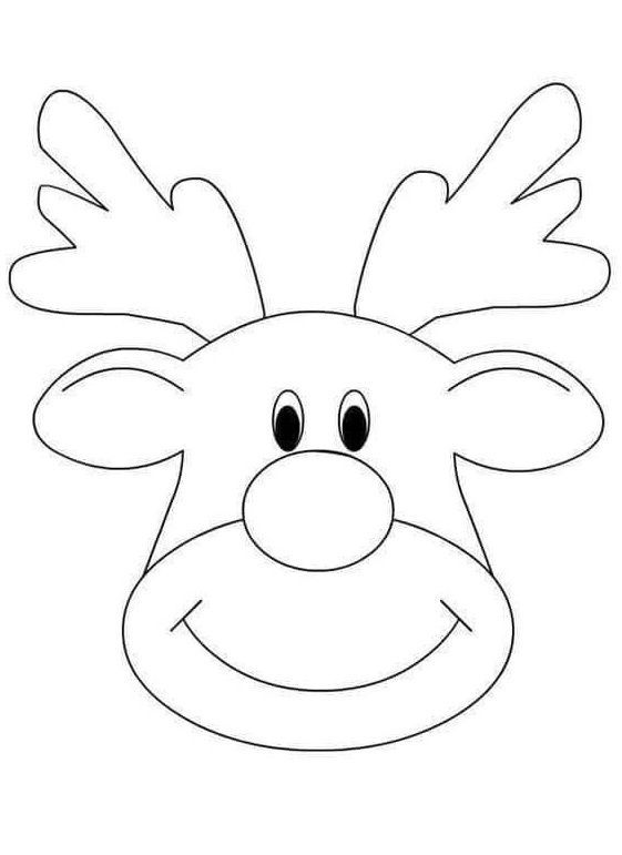 Δωρεάν εκτυπώσεις με τον Ρούντολφ για τα Χριστούγεννα