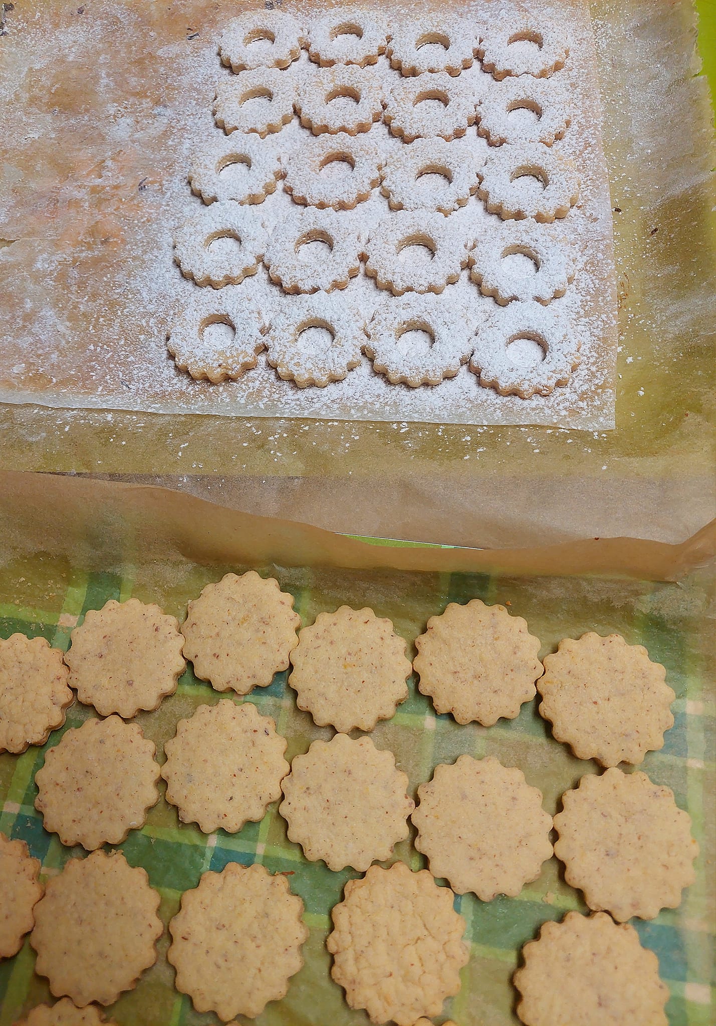 μπισκότα-με-ζάχαρη άχνη- μπισκότα-με-ζάχαρη άχνη-