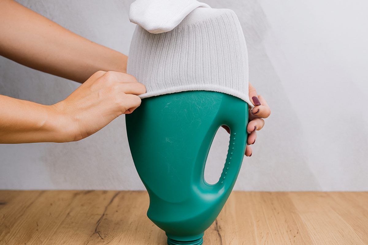 Με ένα μπουκάλι απορρυπαντικού φτιάξε την πιο εύκολο Χριστουγεννιάτικο διακοσμητικο