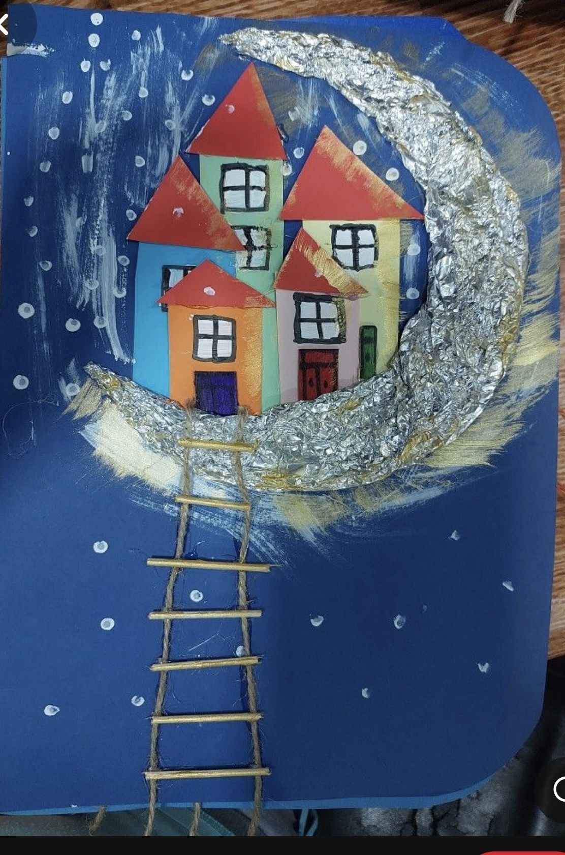 φεγγάρι-από-αλουμινόχαρτο- φεγγάρι-από-αλουμινόχαρτο-