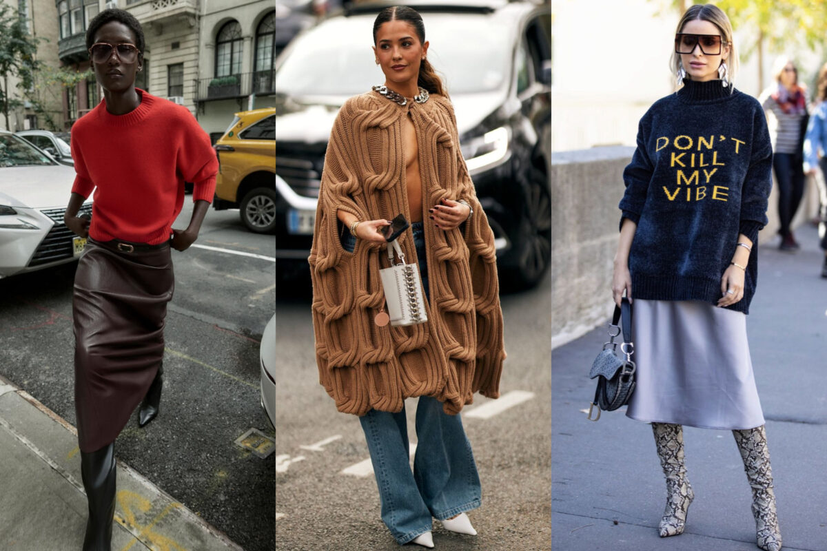 Πώς να φορέσεις τα πλεκτά στιλάτα χωρίς να μοιάζεις σαν μπόγος