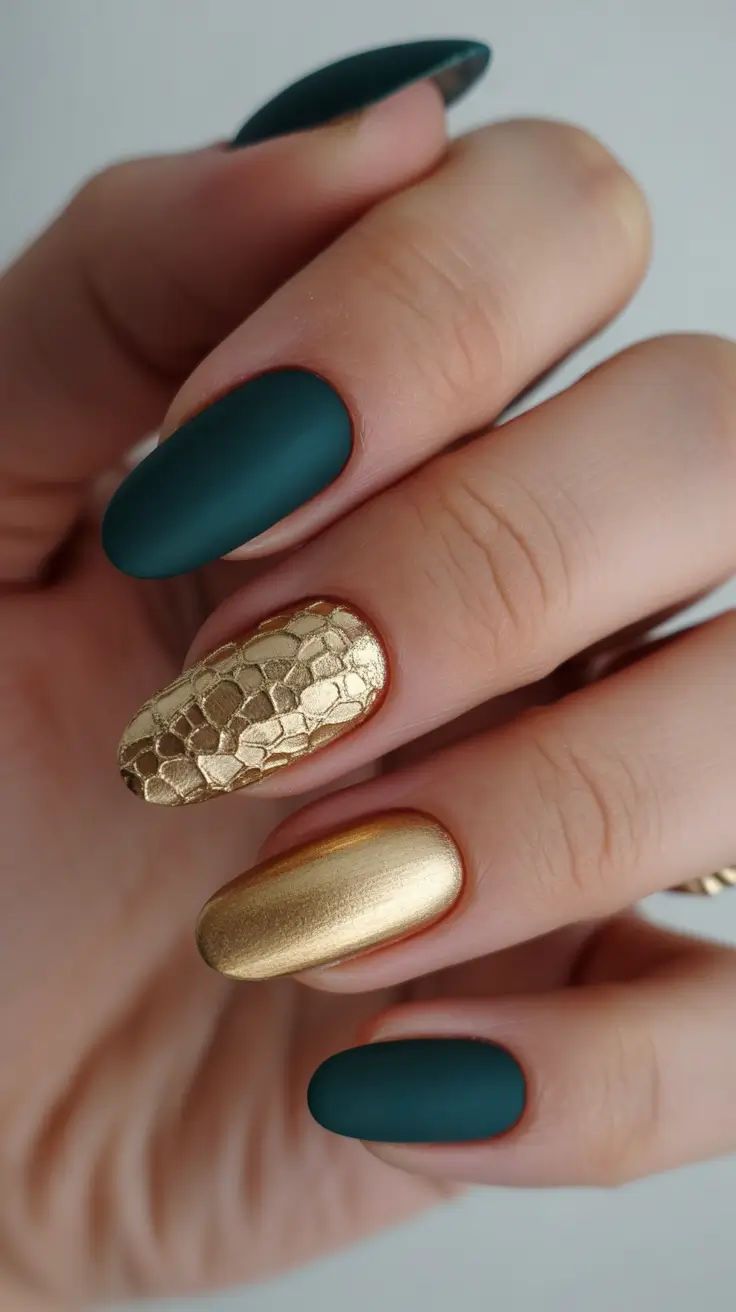 Πράσινα Χριστουγεννιάτικα νύχια: Οι καλύτερες ιδέες από το Pinterest