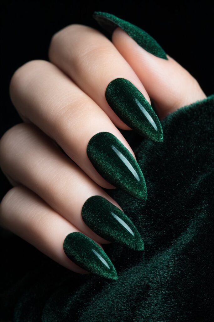 Πράσινα Χριστουγεννιάτικα νύχια: Οι καλύτερες ιδέες από το Pinterest