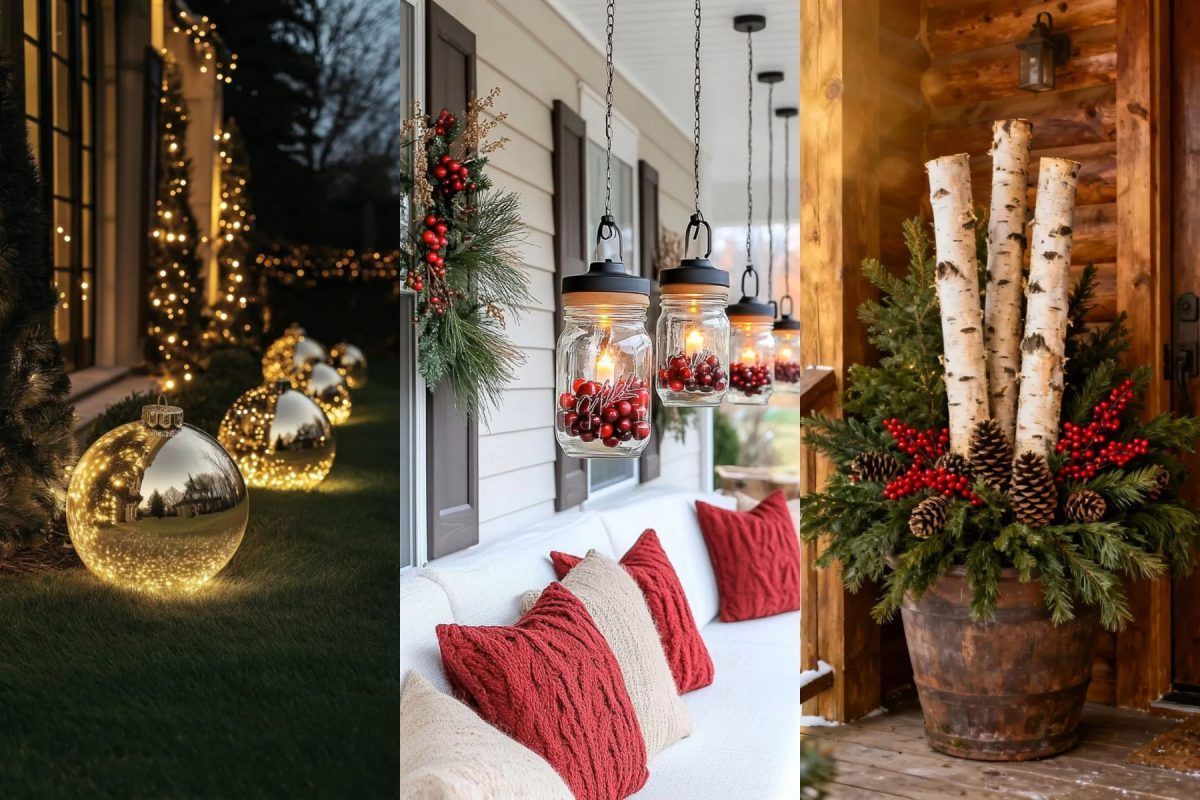 Τάσεις Χριστουγεννιάτικου στολισμού εξωτερικών χώρων 2025