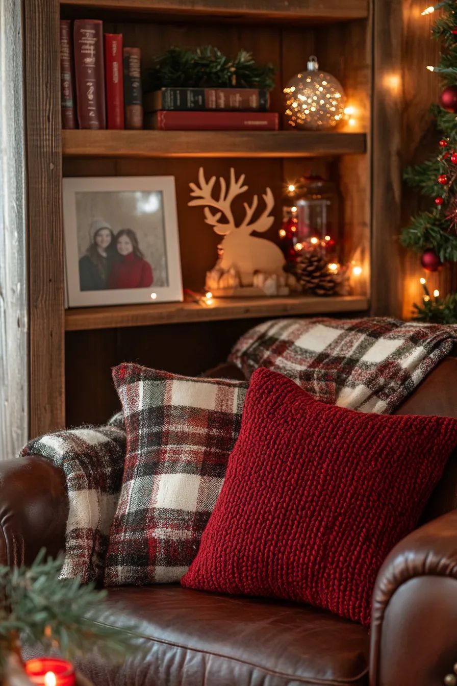 Τάσεις για Χριστουγεννιάτικη διακόσμηση σαλονιού 2025: Χρώματα και ιδέες