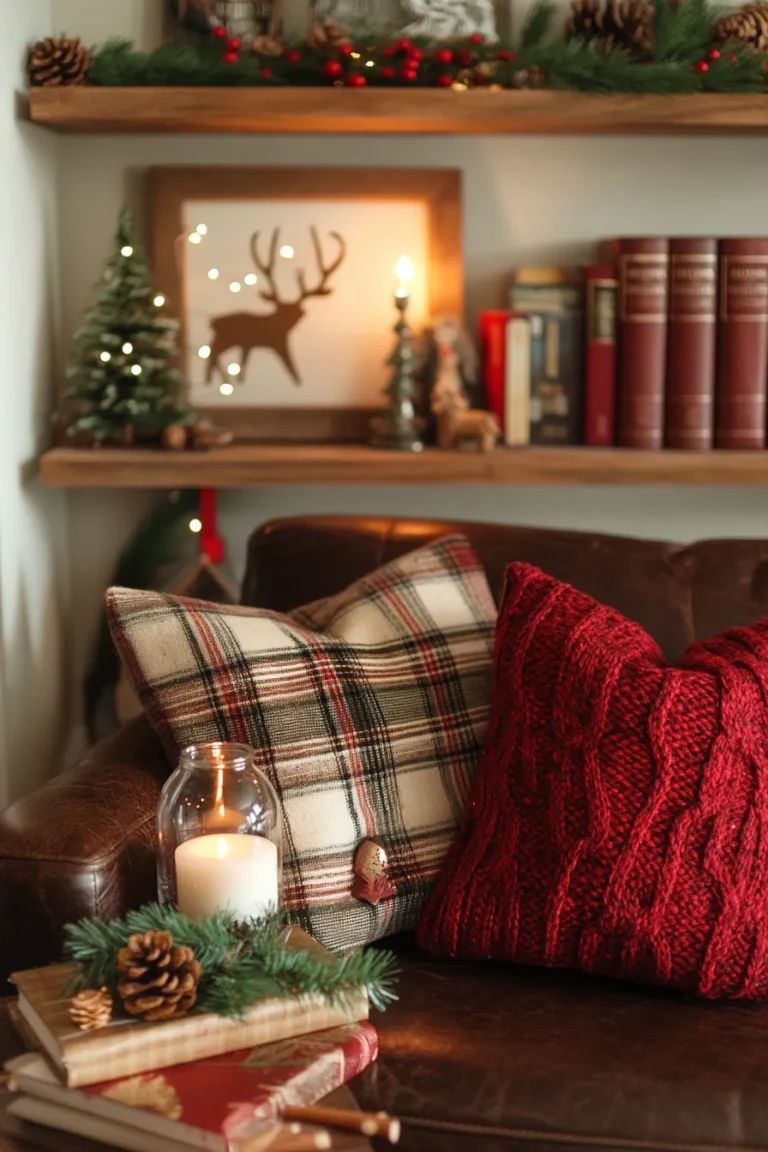 Τάσεις για Χριστουγεννιάτικη διακόσμηση σαλονιού 2025: Χρώματα και ιδέες