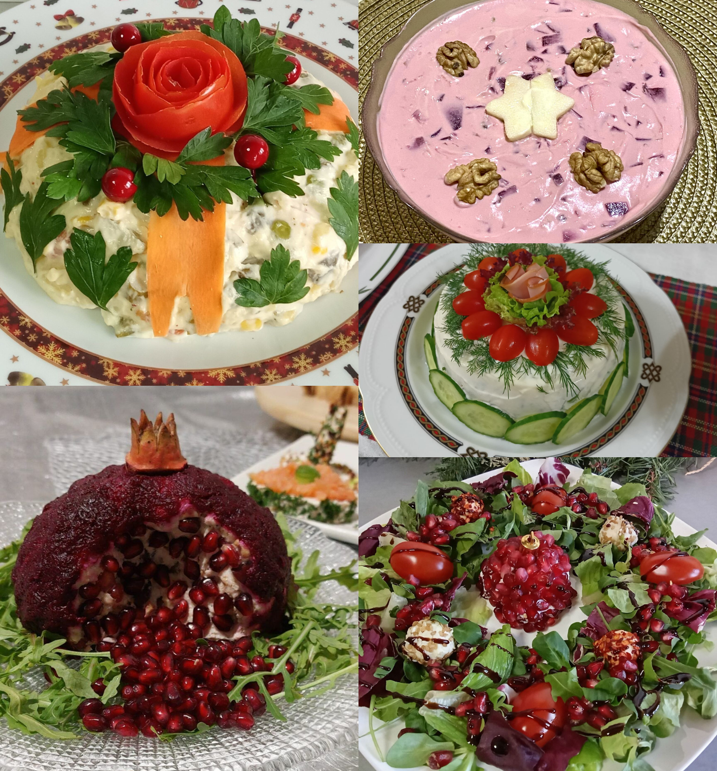 21 χριστουγεννιάτικες σαλάτες που θα κλέψουν την παράσταση