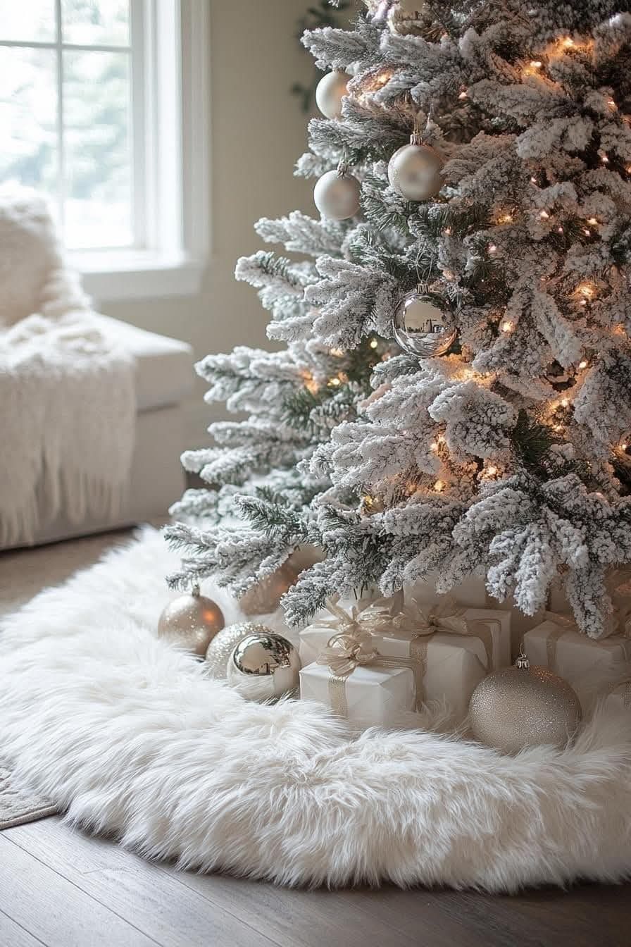 Luxury Χριστουγεννιάτικος στολισμός για σαλόνι και τραπεζαρία