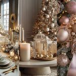 Luxury Χριστουγεννιάτικος στολισμός για σαλόνι και τραπεζαρία