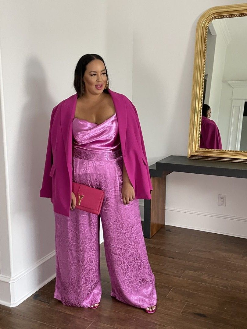 σατέν-ολόσωμη παντελόνα-με-σακάκι-