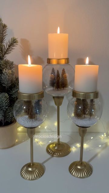 Χριστουγεννιάτικα κηροπήγια: Οι καλύτερες ιδέες για το σπίτι σου