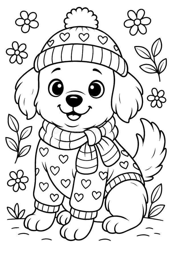 σκυλάκι-με-κασκόλ- σκυλάκι-με-κασκόλ-