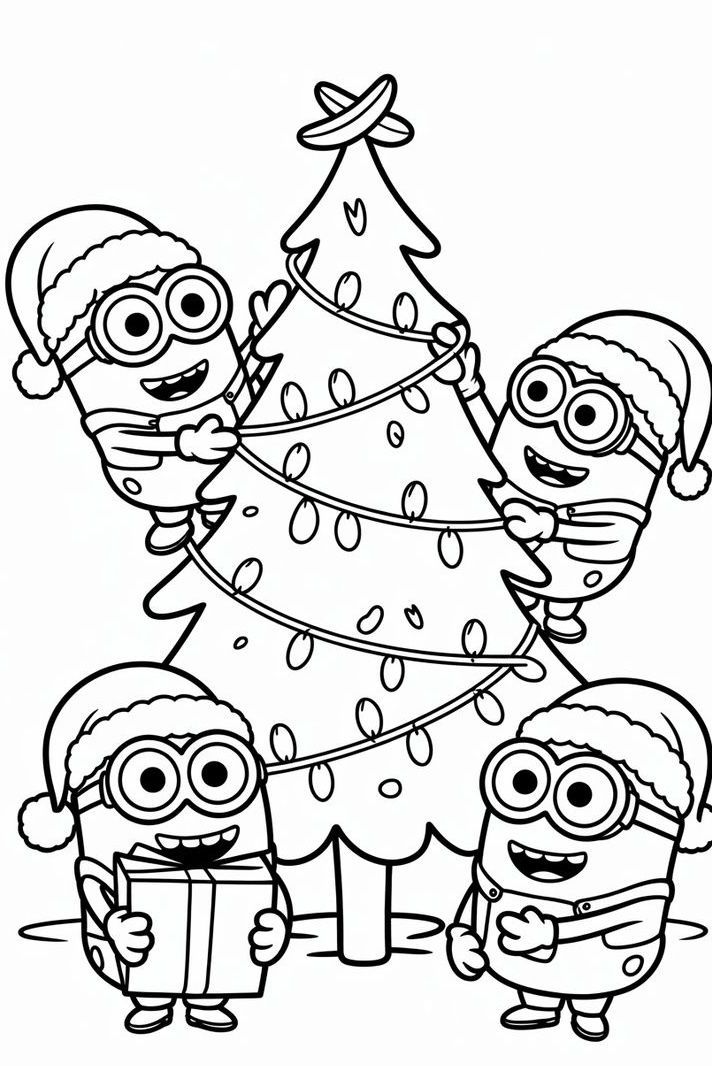 χριστουγεννιάτικο-δέντρο-με-minions- χριστουγεννιάτικο-δέντρο-με-minions-