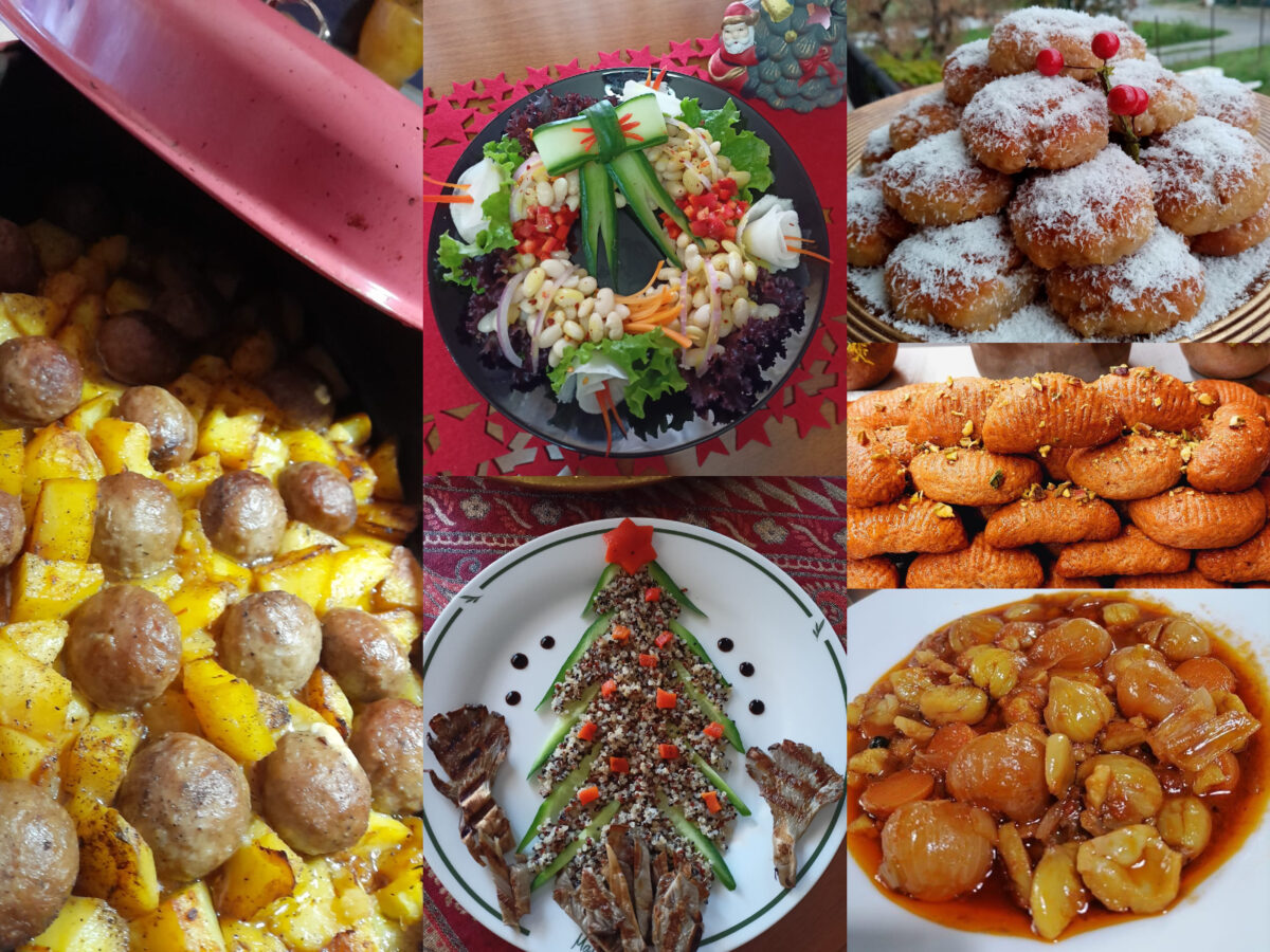 Χριστουγεννιάτικο μενού Vegan