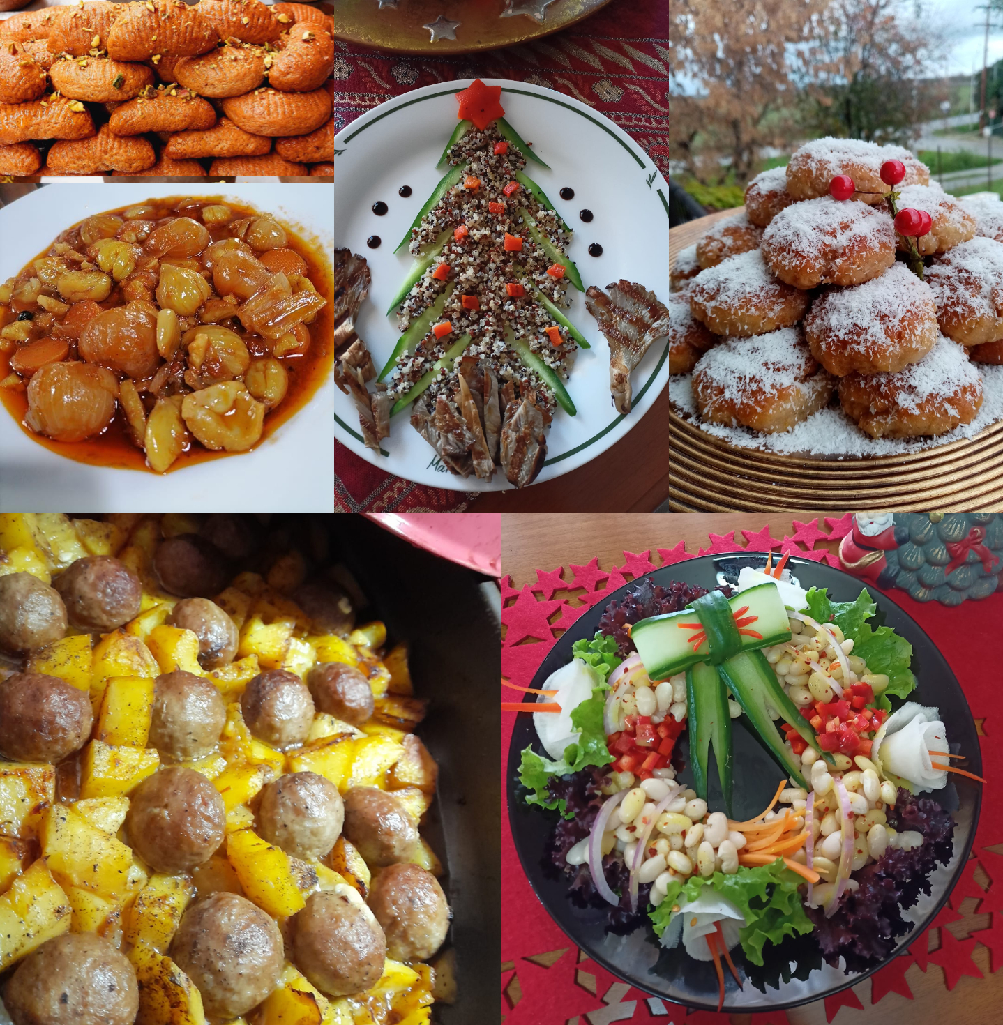 Χριστουγεννιάτικο μενού Vegan